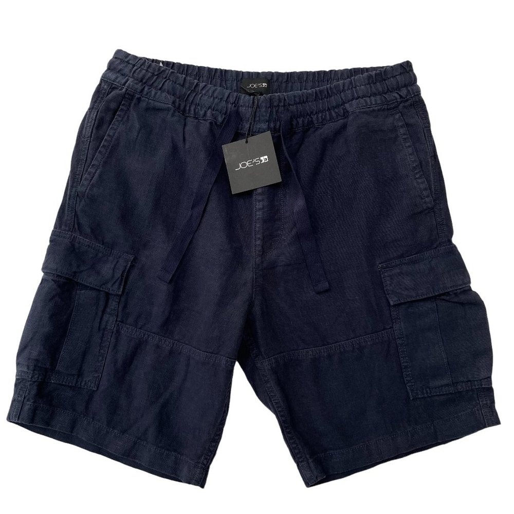 Joe’s Jeans Linen Shorts  - Navy Blue | M
